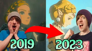 4 YEARS OF HYPE... Tears of the Kingdom ALL Reactions (2019-2023)
