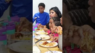 BAD TABLE MANNERS PRANK ON MY ENTIRE FAMILY OF 10| *IT ENDED REALLY BAD* #shorts # prank #viral