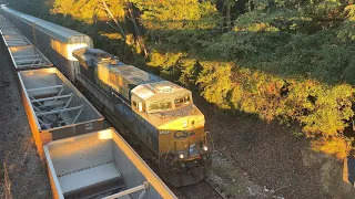 Sunrise with CSX 5242 in Manchester, Ga.