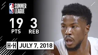 Malik Beasley Full Highlights vs Celtics (2018.07.07) NBA Summer League - 19 Pts, 3 Reb