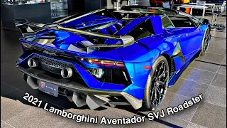 2021 Lamborghini Aventador SVJ Roadster Is $750000 *PIECE OF ART* Walkaround Review in [4K]