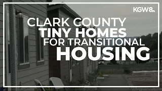 Tiny homes in Clark County help people transition out of homelessness