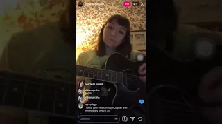 Flower face - angela live in Instagram