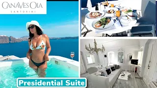 Canaves Oia Presidential Suite Hotel Review in Santorini Greece 2022