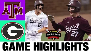 #1 Texas A&M vs Georgia Highlights [GAME 2] | NCAA Baseball Highlights | 2024 College Baseball