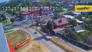 ДТП (авария г. Волжский) пр. Ленина ул. Молодогвардейцев 10-09-2018 09-33