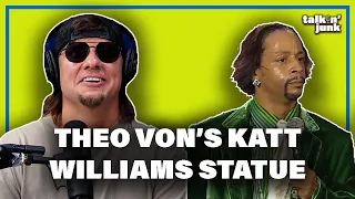 Theo Von Has A Katt Williams Christmas Statue??