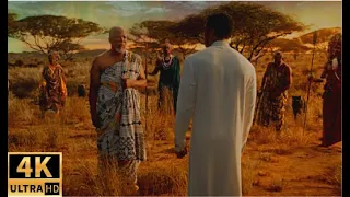 Т’Чалла видит отца Т’Чаку 4К. T'Challa sees T'Chaka's father. Чёрная пантера Black Panther.