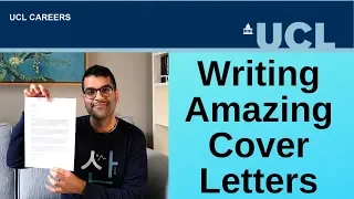 Writing Amazing Cover Letters  |  CareersLab