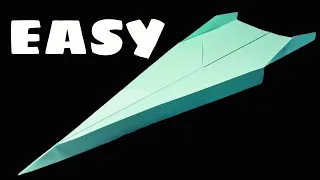 Best Paper Plane ✅ EASY paper airplanes that FLY FAR - Super Dart @Origami.and.Crafts