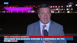Eduardo Bolsonaro assume a liderança do PSL
