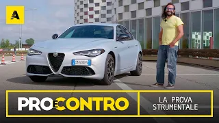 Alfa Romeo GIULIA restyling (è arrivata troppo tardi?) | PROVA STRUMENTALE - PRO e CONTRO