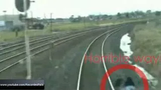 Tutorial: How to cross a rail track...NOT!