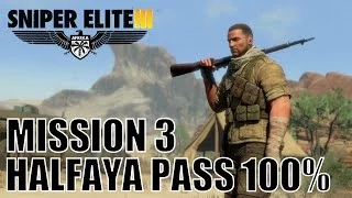 Sniper Elite 3 - Halfaya Pass - 100% Walktrhough