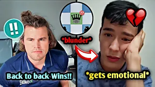 18yo Abdusattorov Nearly Cries On LOSING Against Magnus In Finale!?😱|| Aimchess Rapid 2023🏆