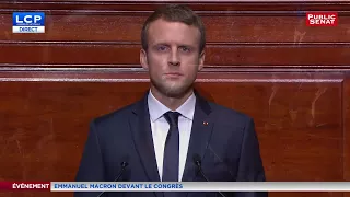 REPLAY. Discours intégal d'Emmanuel Macron devant le Congrès à Versailles