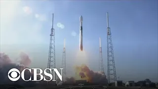Watch: SpaceX launches Falcon 9 rocket carrying 105 small satellites