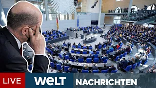 GENERALDEBATTE im BUNDESTAG: Ampel-Koalition auf dem Prüfstand | LIVE DABEI