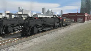 K&L Trainz 4-8-4 Northern Whistle Demonstration - TRS19