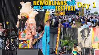 New Orleans Jazz Fest 2024: All the Highlights! Day 1 feat: Stephen Marley, THE BEACH BOYS & CHA WA!