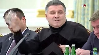 Конфликт Аваков и Саакашвили бе бе бе бе бе смешно