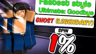 i Unlocked the GHOST Fighting Style and Became OP in Untitled Boxing Game..
