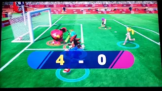 Mario & Sonic Tokyo 2020 Football 080 (Team Sonic)