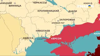 Карта войны: РФ нанесла 11 ракетных и 7 авиационных ударов по Украине