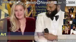 [Latest]Christina Applegate Gets Standing Ovation at Emmy Awards