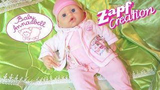 Распаковка и обзор одежды для куклы Беби Анабель Doll Baby Annabell Видео с куклой для девочек