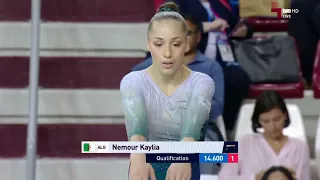 Kaylia Nemour - 🥈13,400 Beam Final - Doha World Cup 2024