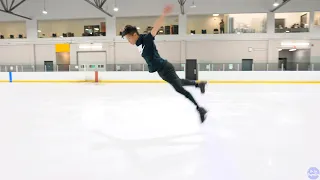 Filipino figure skater Edrian Celestino skates to @FOFmovies, 2021-22 Senior Free Program