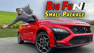 The Craziest Small Crossover | 2022 Hyundai Kona N Review