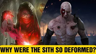Why Did So Many Sith Become Physically Deformed? Star Wars #Shorts