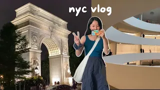 a week in my life as an intern in new york city 🗽 soho, art museums, & summer thoughts