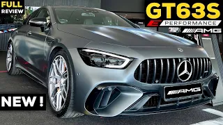 2023 MERCEDES AMG GT 63 S 4 Door Coupe E Performance FULL In-Depth Review Exterior Interior MBUX