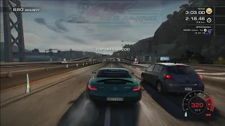 Need For Speed Hot Pursuit Remastered - Timed Machine - Mercedes-Benz SLS AMG - Gold