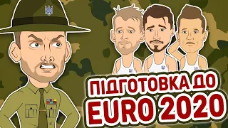 Тренувальний табір збірної України по футболу. Піт та кров!