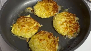 1 Potato + 1 Egg! Quick Breakfast in 5 Minutes. Simple, Delicious and Super Easy!