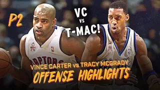 Vince Carter vs Tracy McGrady Offense Highlights Montage (PART 2) RAPTORS / MAGIC YEARS!