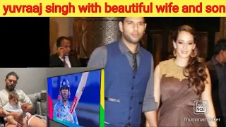 #yuvrajsingh 😍😍with beautiful ❤❤❤❤wife and son