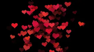 animation for valentines day hearts flying Abstract Background Relax | Motion 4k Screensaver | 2023