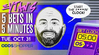 5 Best NBA Bets in 5 Minutes (10/31/23) | Expert NBA Picks, Parlays & Predictions Today