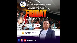 MSCF Friday Service- 26 April 2024