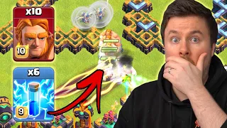 *NEUE* Super Riesen Blitzzauber Smash Strategie in Clash of Clans