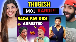 VIRAL VADA PAV DIDI ARRESTED! DHRUV RATHEE PAKISTANI? THUGESH REACTION !!