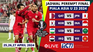 Jadwal Perempat Final Piala Asia U23 Hari ini: Korea vs Indonesia, Iraq vs Vietnam LIVE RCTI