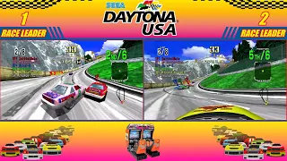 Daytona USA  - 6 Player Online game 2 Way Splitscreen (777 Speedway Mirrored)