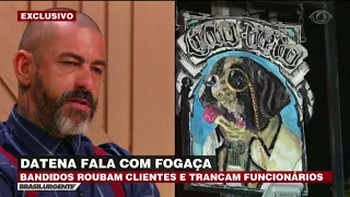 Fogaça explica situação após ataque ao seu restaurante