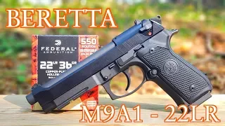 BERETTA 92FS M9A1 22LR REVIEW
